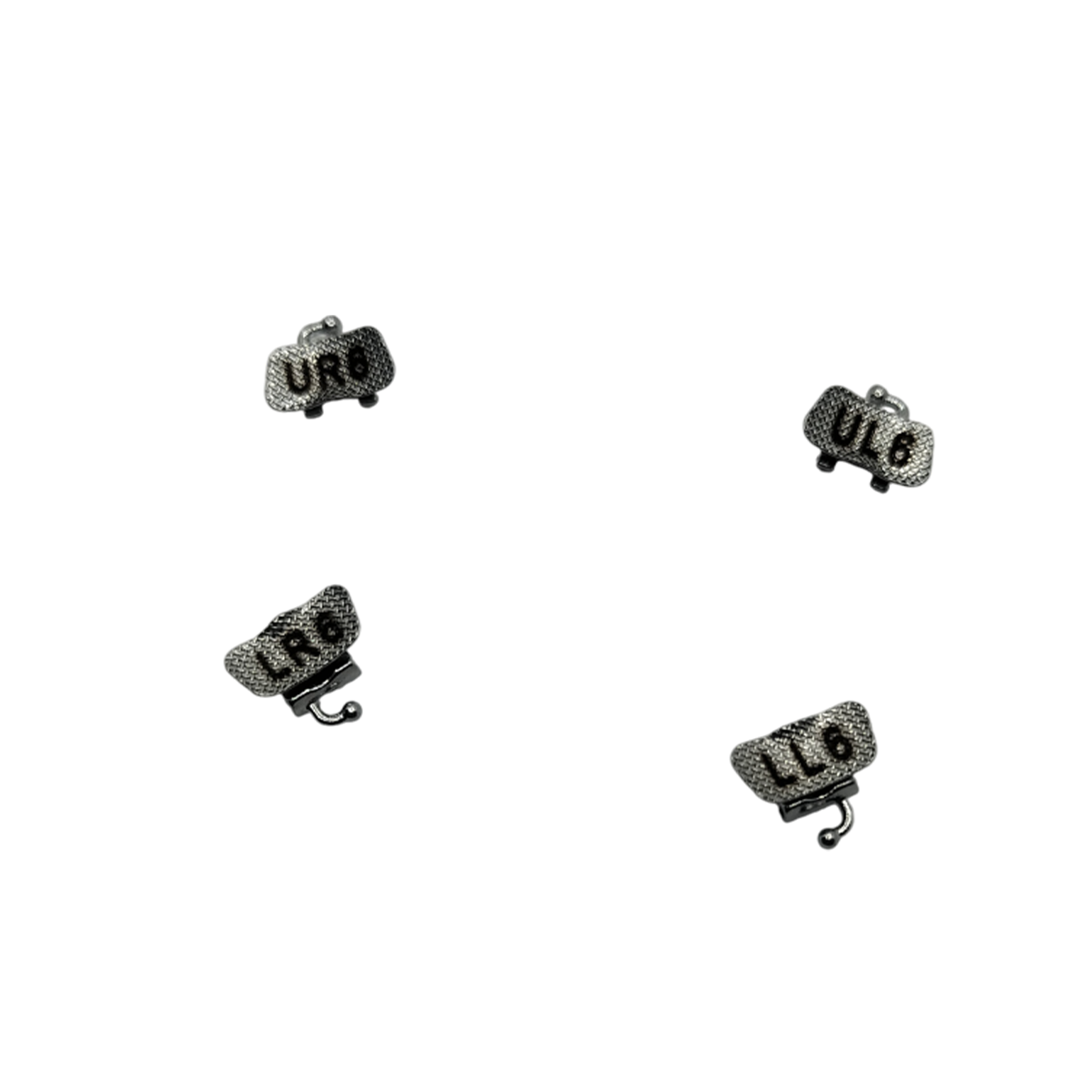 OSL 1st Molar Bondable Buccal Tubes MBT 0.022 (Pack Of 4)