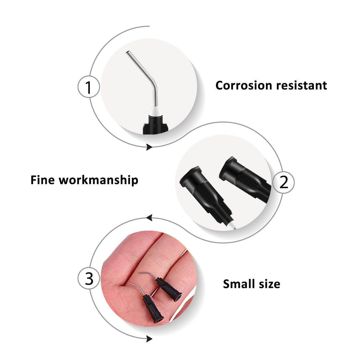 ET Dental Pre-Bent Tips