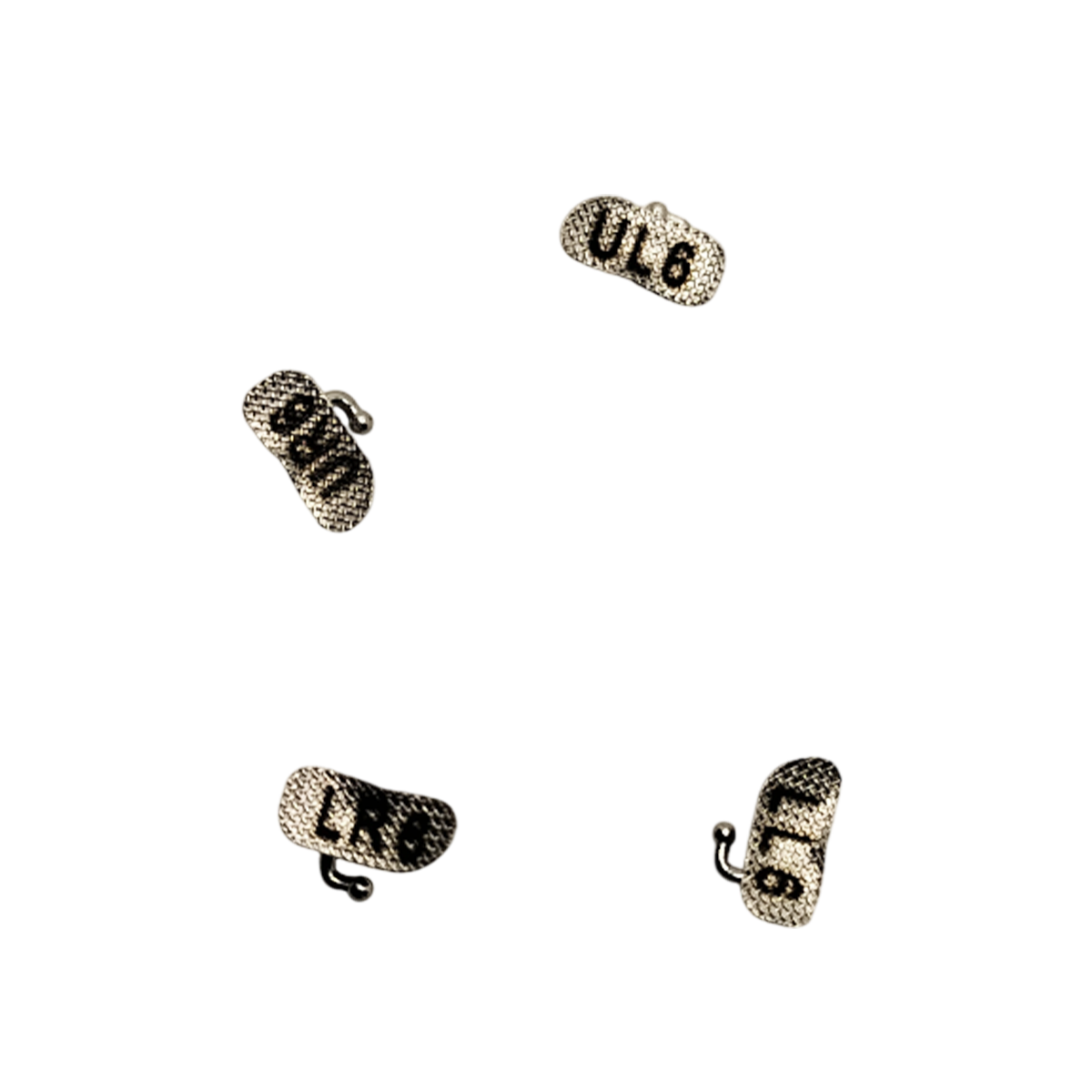 OSL 1st Molar Bondable Buccal Tubes MBT 0.018 (Pack Of 4)