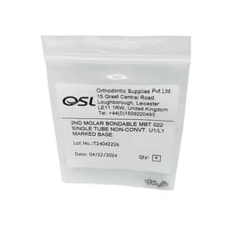OSL 2nd Molar Bondable Buccal Tubes MBT U1/L1 (Pack Of 4) - 3