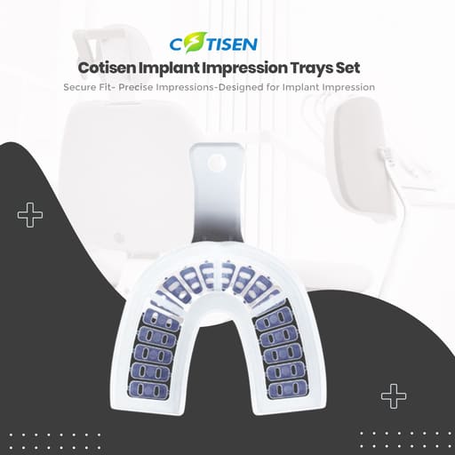 Cotisen Implant Impression Trays Set