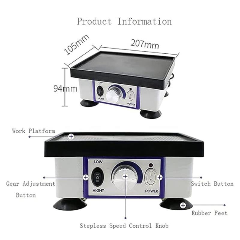 Jinguang Dental Vibrator Rectangular - Large