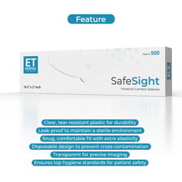 ET Dental SafeSight Intraoral Camera Sleeves (500pcs/Box) - 6