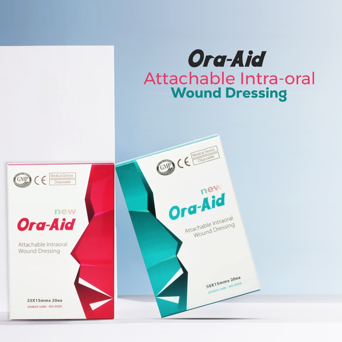 Ora-Aid Attachable Intra-oral Wound Dressing 