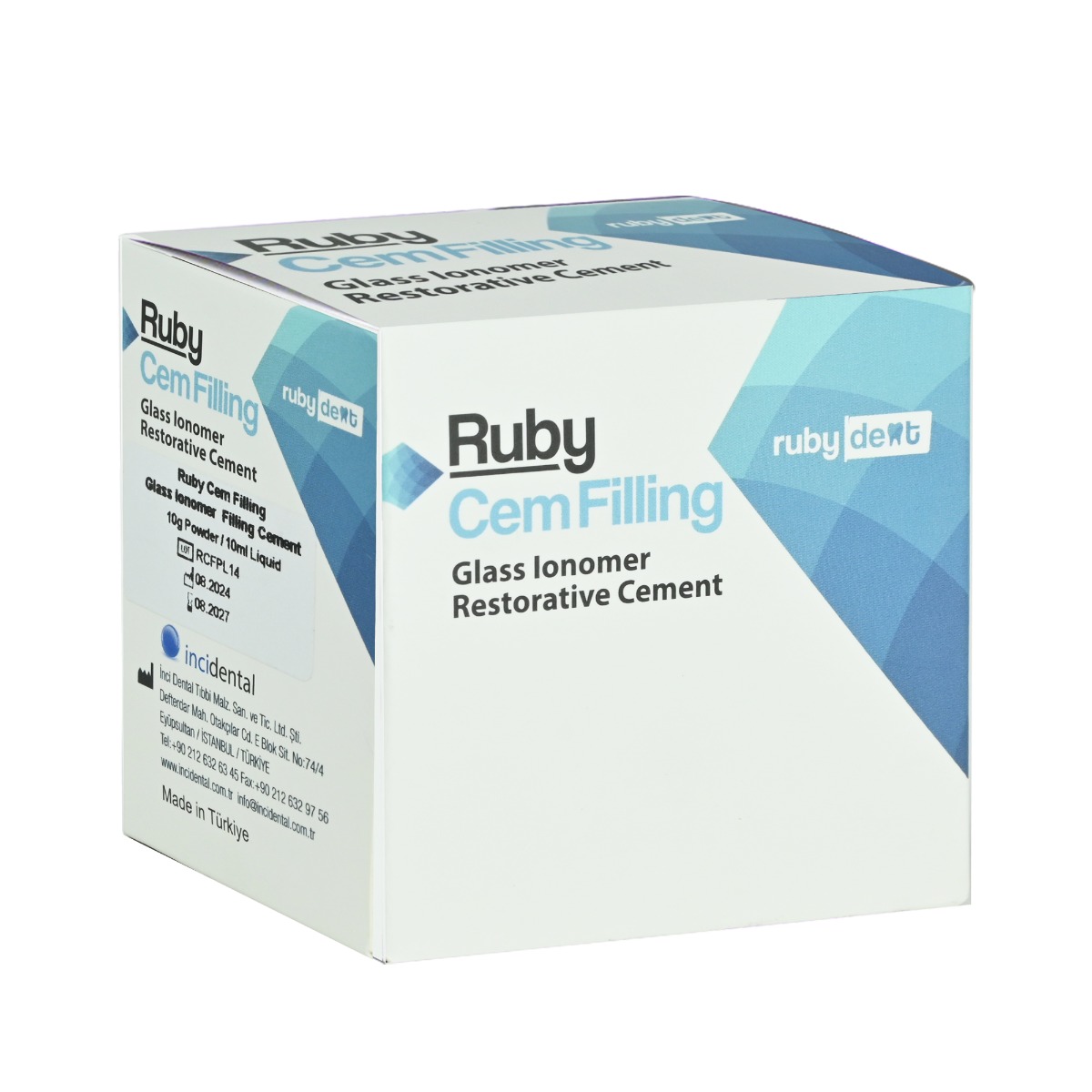 Rubydent RubyCem Glass Ionomer Filling Cement