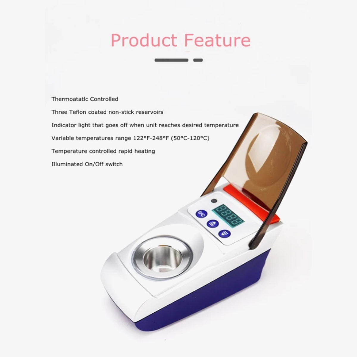 Jinguang Dental Single Well Digital Wax Heater 