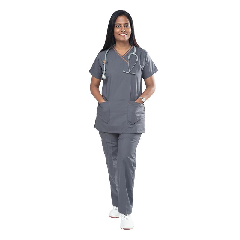 Uniform Craft Designer Scrub Female - DSDXO1 - Grey - XXXL