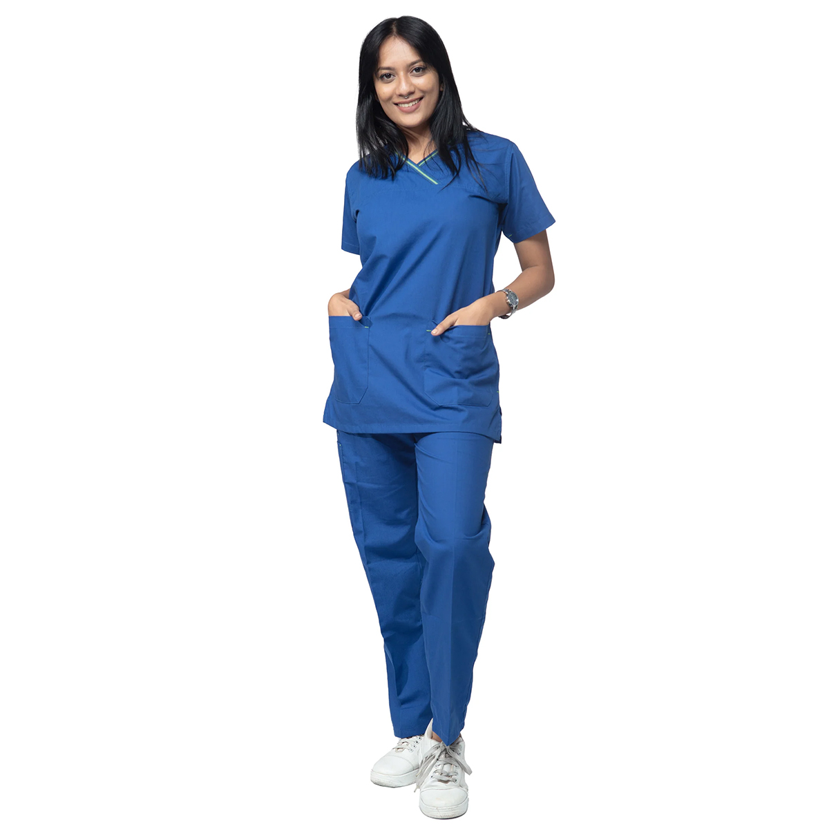 Uniform Craft Designer Scrub Female - DSDXO1 - Bright Blue - XXXL