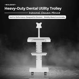 Waldent Heavy-Duty Dental Utility Trolley For Intraoral Camera - 15