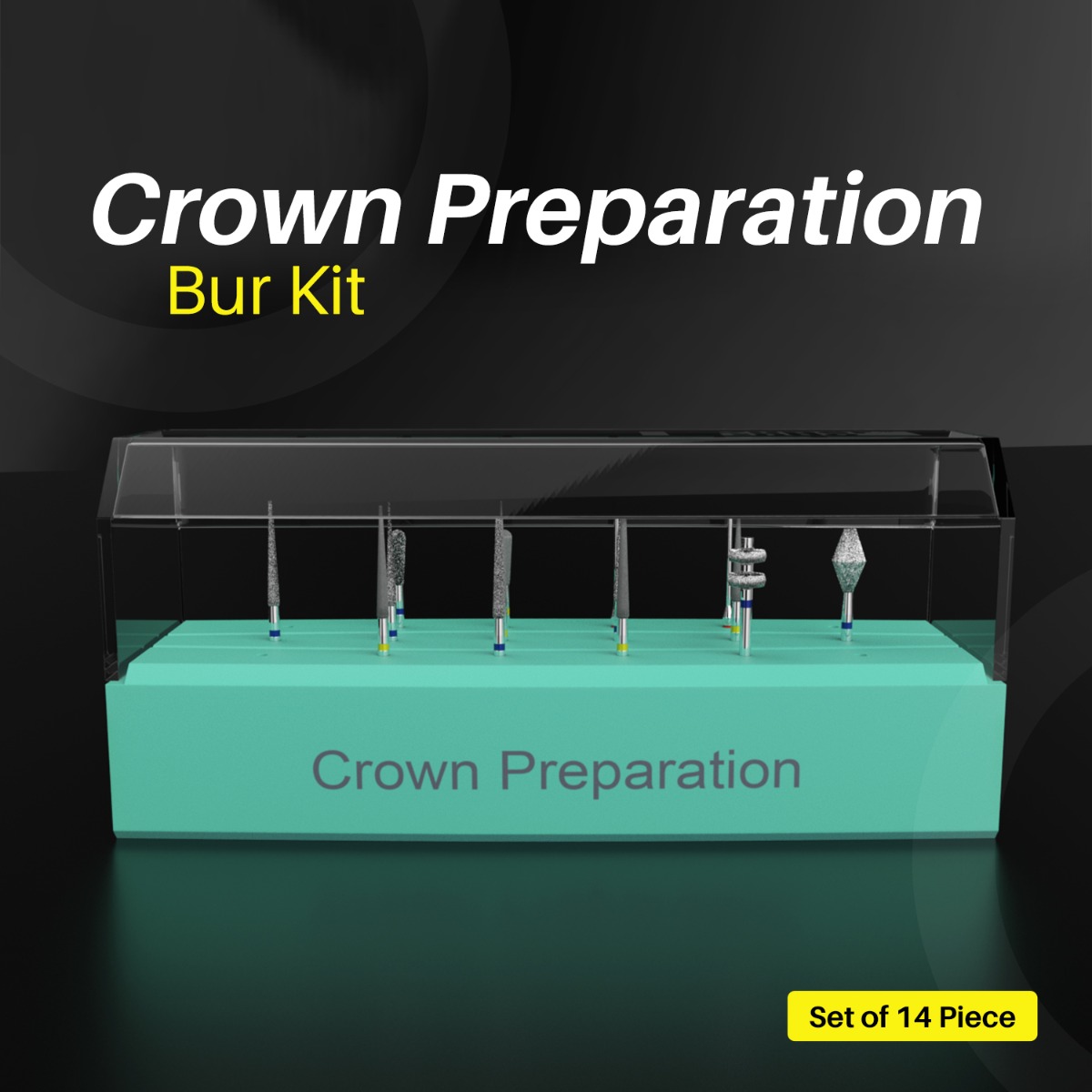 SuperEndo Crown Preparation Bur Kit