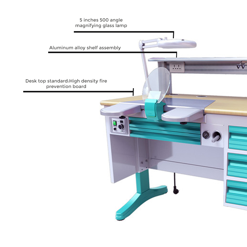 Jinguang Adjustable Dental Technician Table - 1.2m