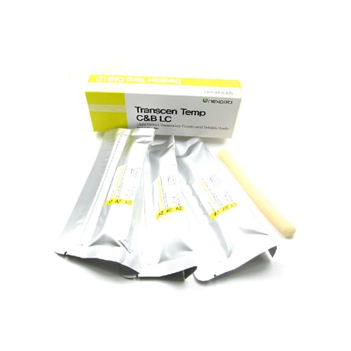 Nexobio Transcen Temp C&B LC Light Cured Temporary Crown and Bridge Resin