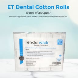 ET Dental Cotton Rolls (Pack of 1000pcs) - 9