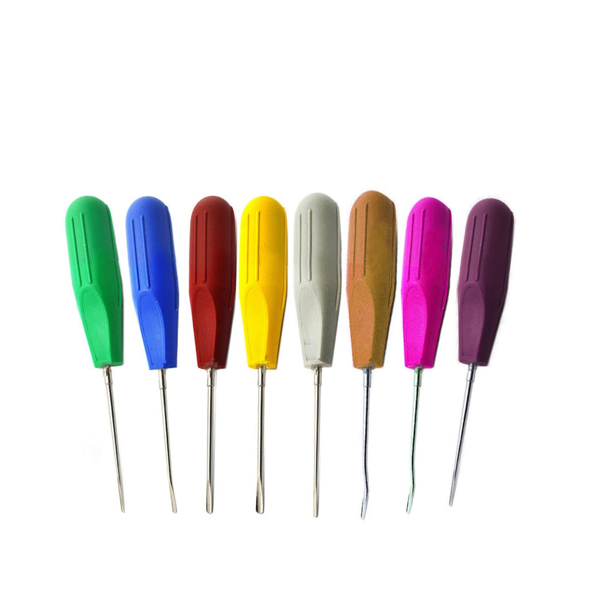 GII Dental Luxators - Multicolor (Set Of 8)