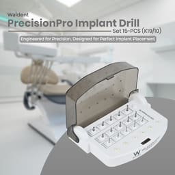 Waldent PrecisionPro Implant Drill Set 15-PCS (K19/10) - 10
