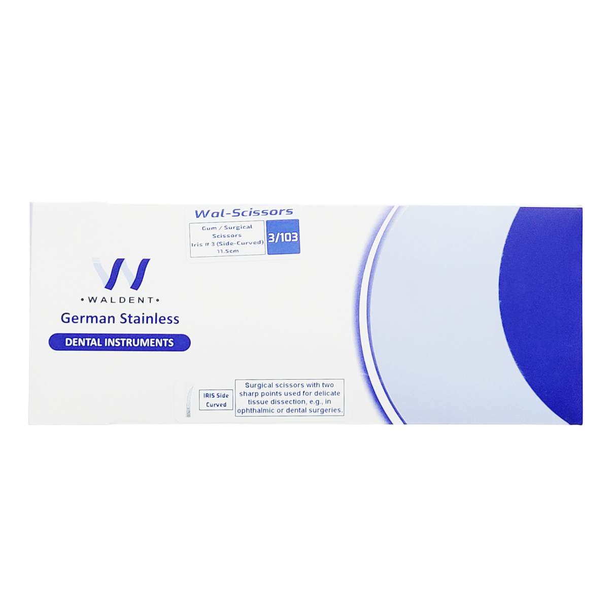 Waldent Surgical Scissors - Iris