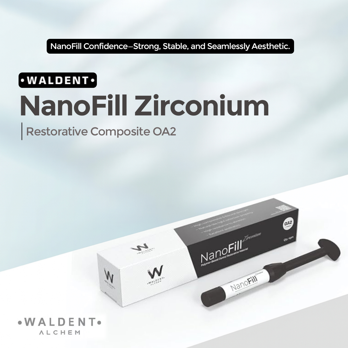 Waldent NanoFill Zirconium Restorative Composite OA2
