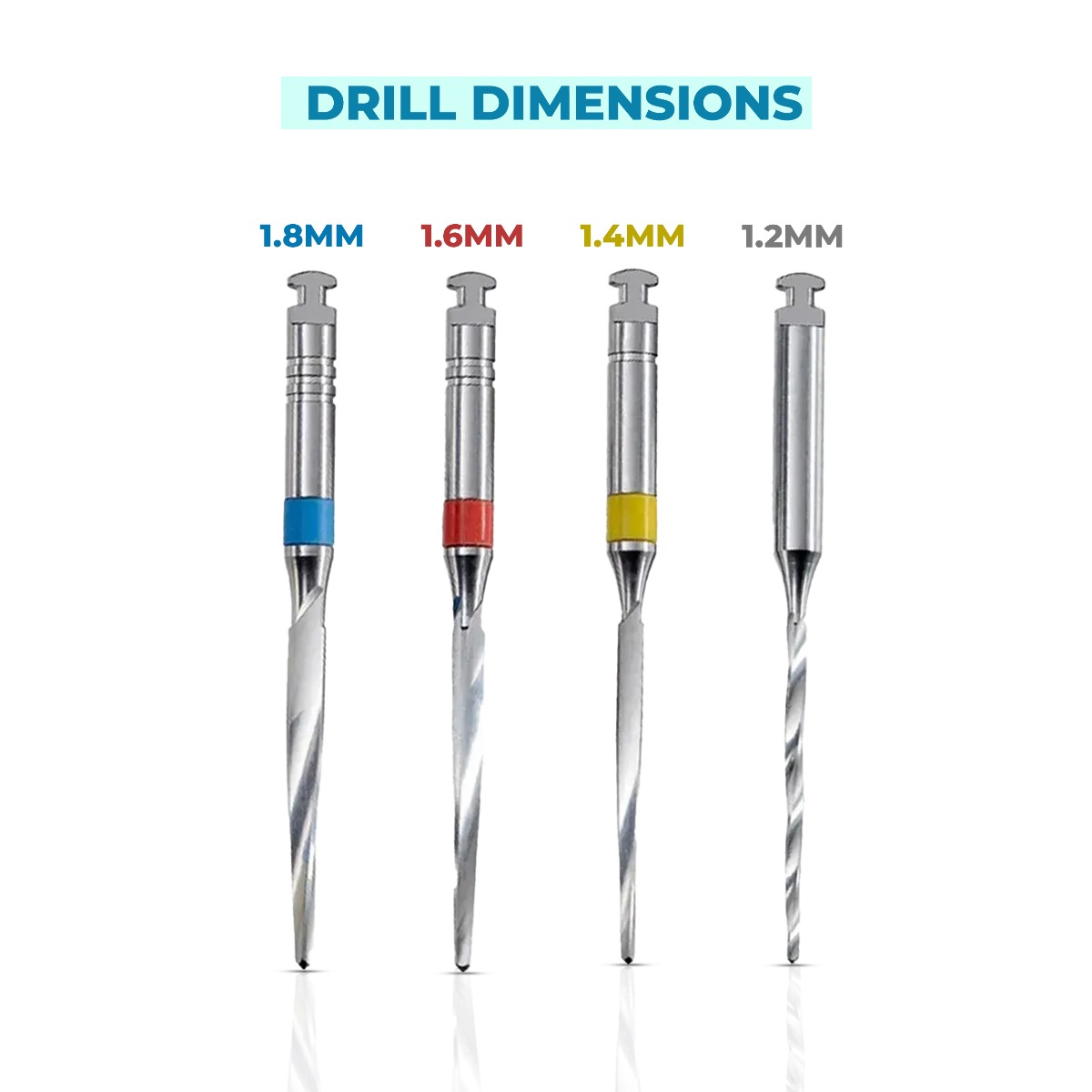 Waldent Radiopaque Composite Fiber Post Kit