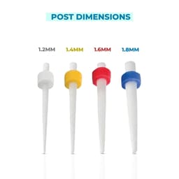 Waldent Radiopaque Composite Fiber Post Kit - 15