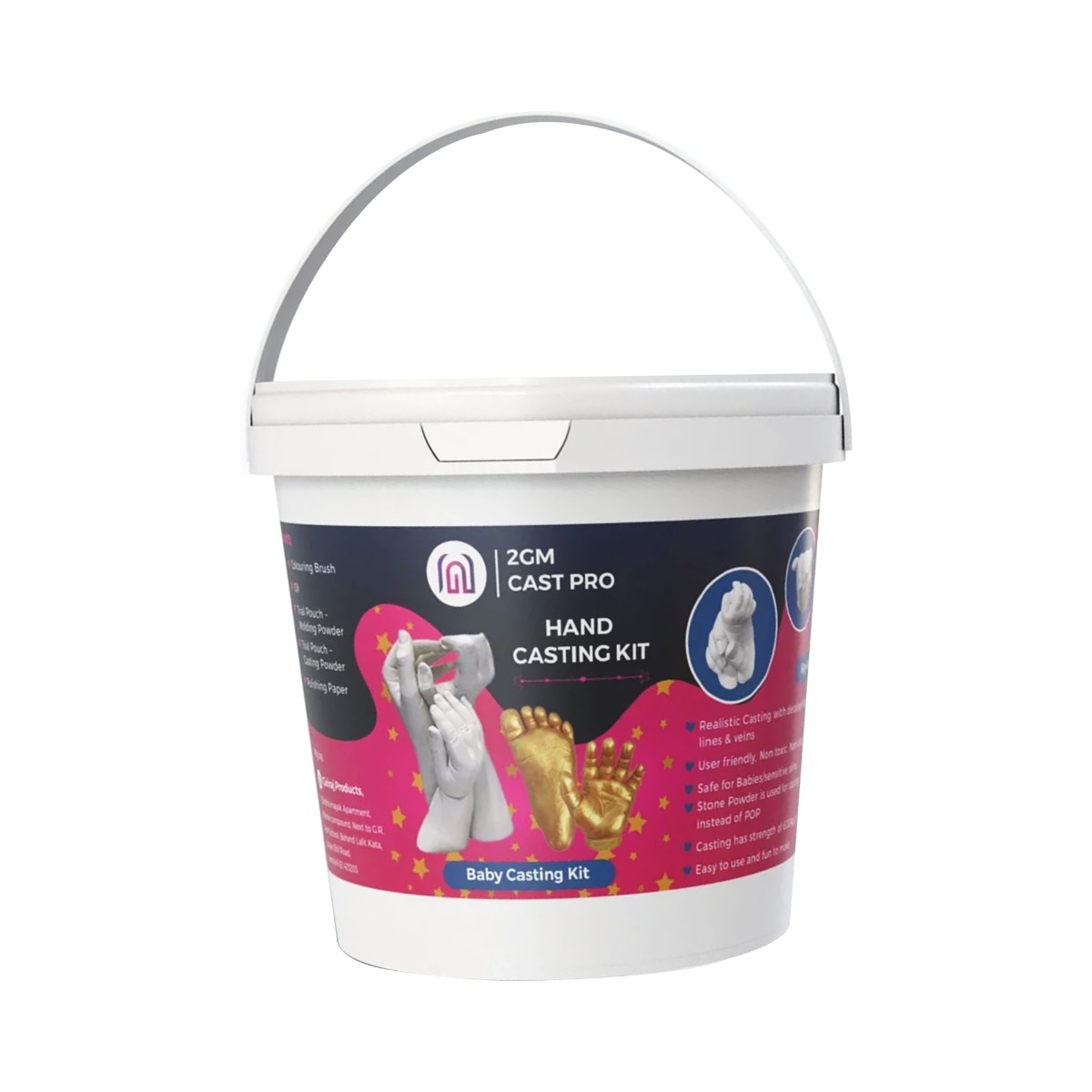 2GM CastPro Baby Hand Casting Kit
