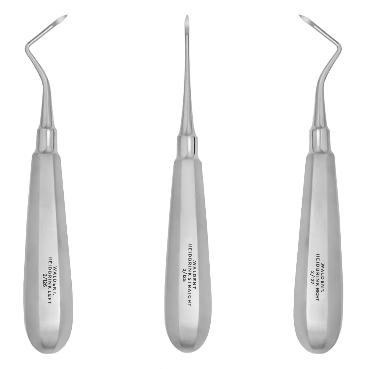 Waldent Root Elevators Heidbrink Thumb Handle