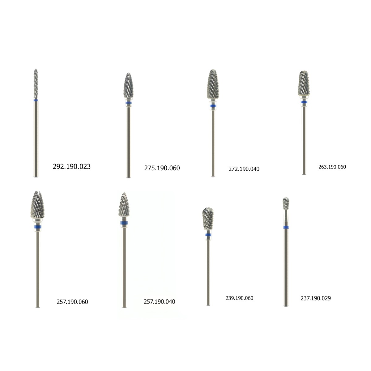 Labodent Tungsten Carbide Cross Cut HP Burs - Standard