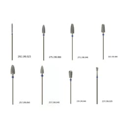 Labodent Tungsten Carbide Cross Cut Straight Handpiece Burs - Standard - 3