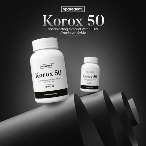 Sparedent Korox 50 Powder for Dental Sandblaster/Polisher
