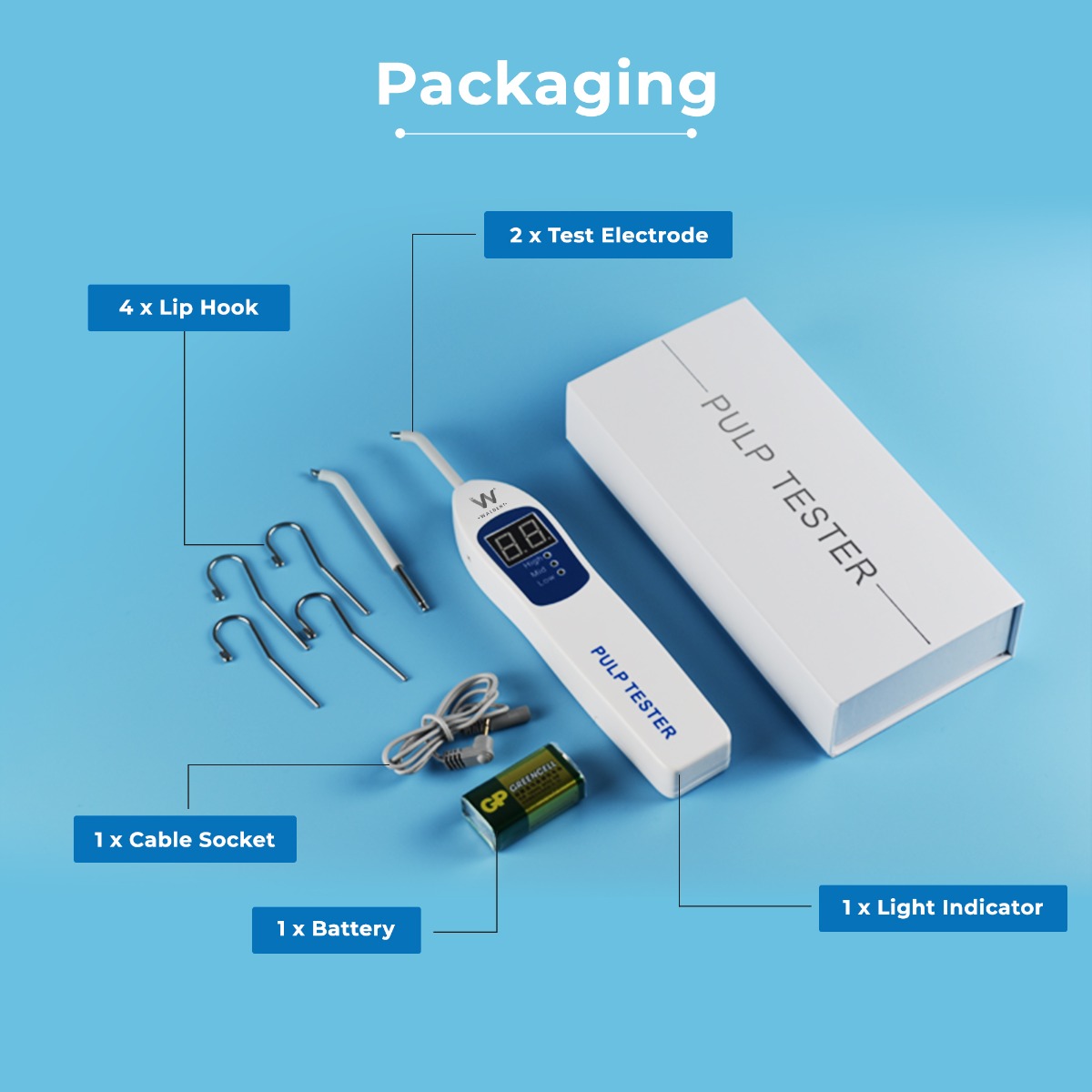 Waldent Electric Pulp Tester