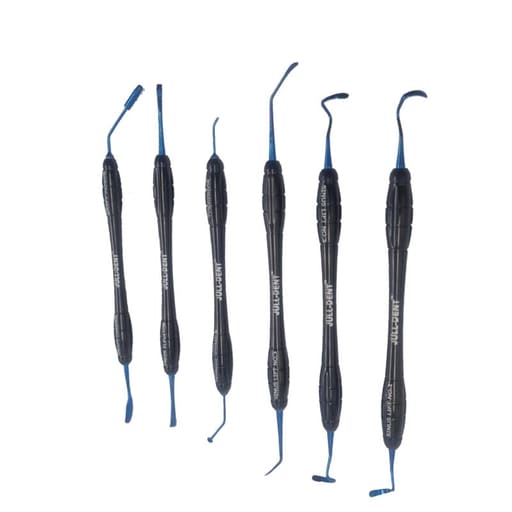 Julldent Direct Sinus Lift Instruments SS Metal Set of 6 
