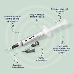 Waldent RCTcal Calcium Hydroxide Paste (Water Based)  - 5