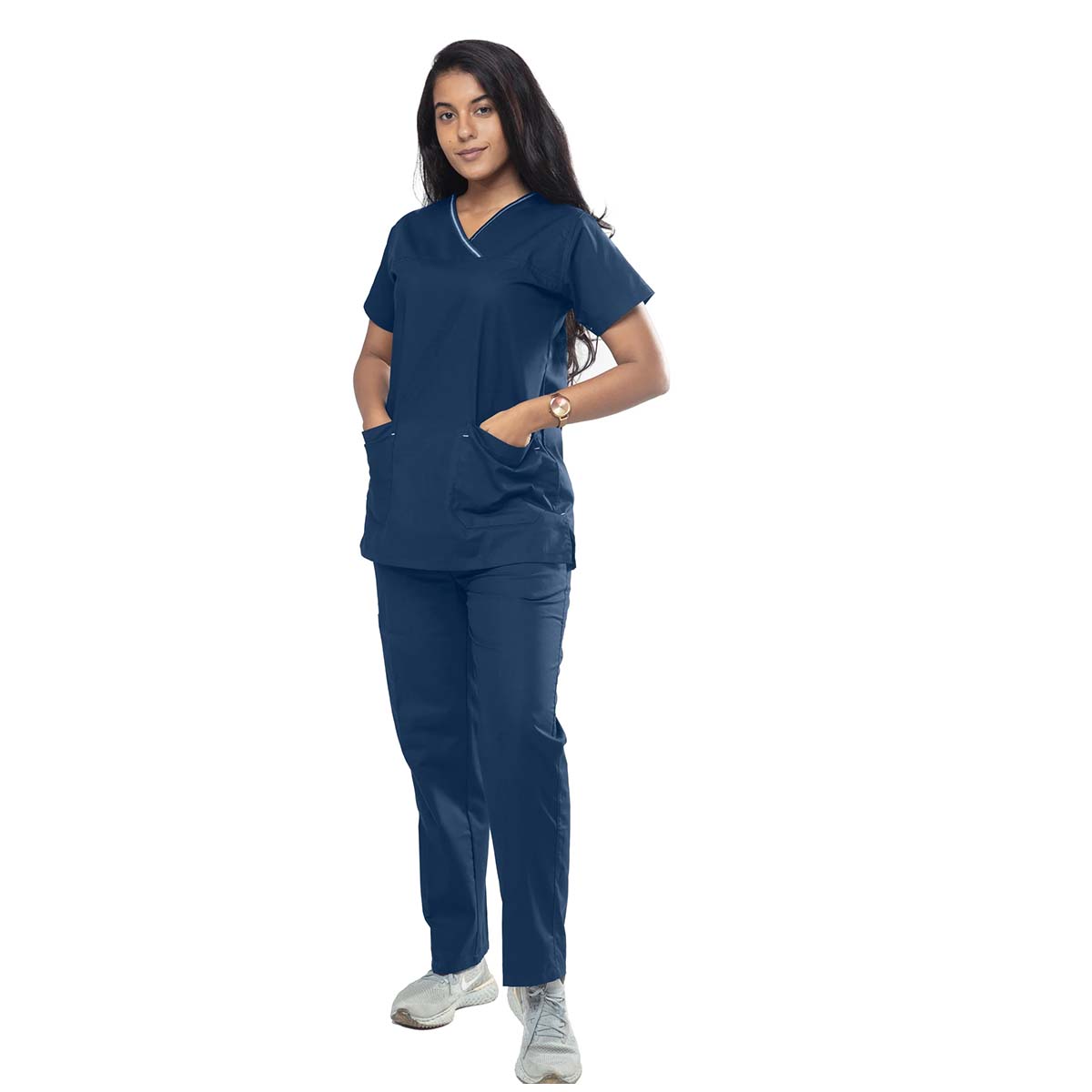 Uniform Craft Designer Scrub Female - DSDXO1 - Olive Blue - XXL