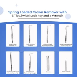 Waldent Automatic Crown Remover Instruments Kit (K21/5) - 12