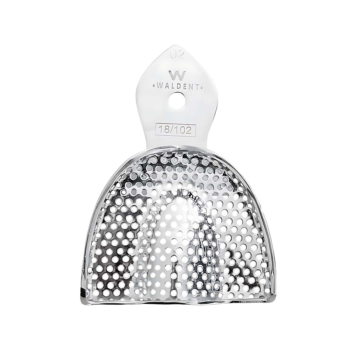 Waldent Rim-Lock Impression Trays Dentulous Perforated Upper Large U2 (18/102)