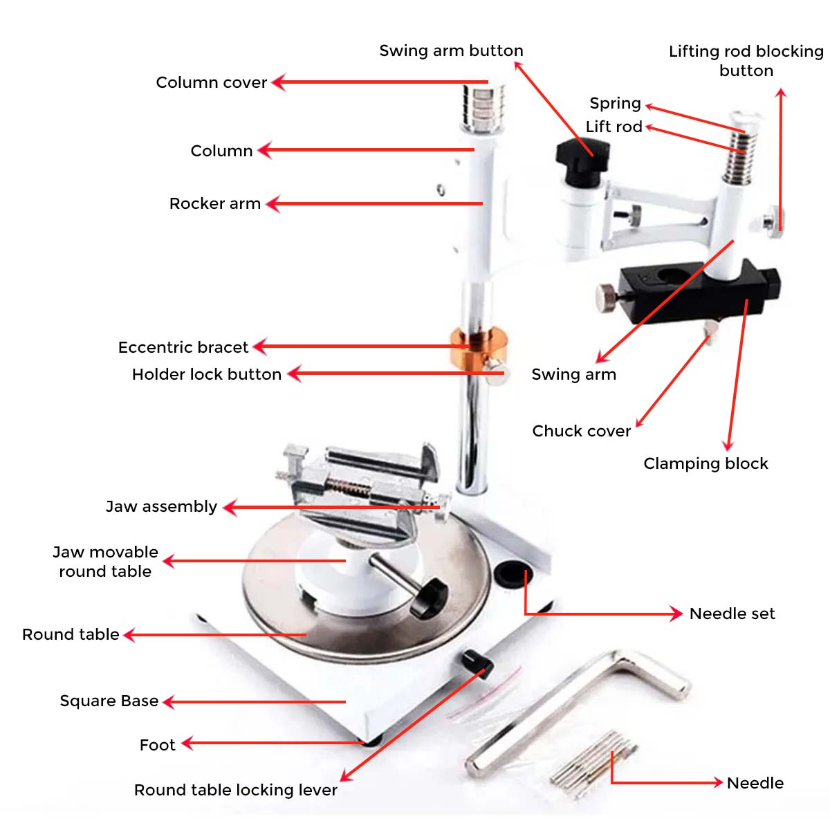 Jinguang Dental Surveyor/ Parallelometer