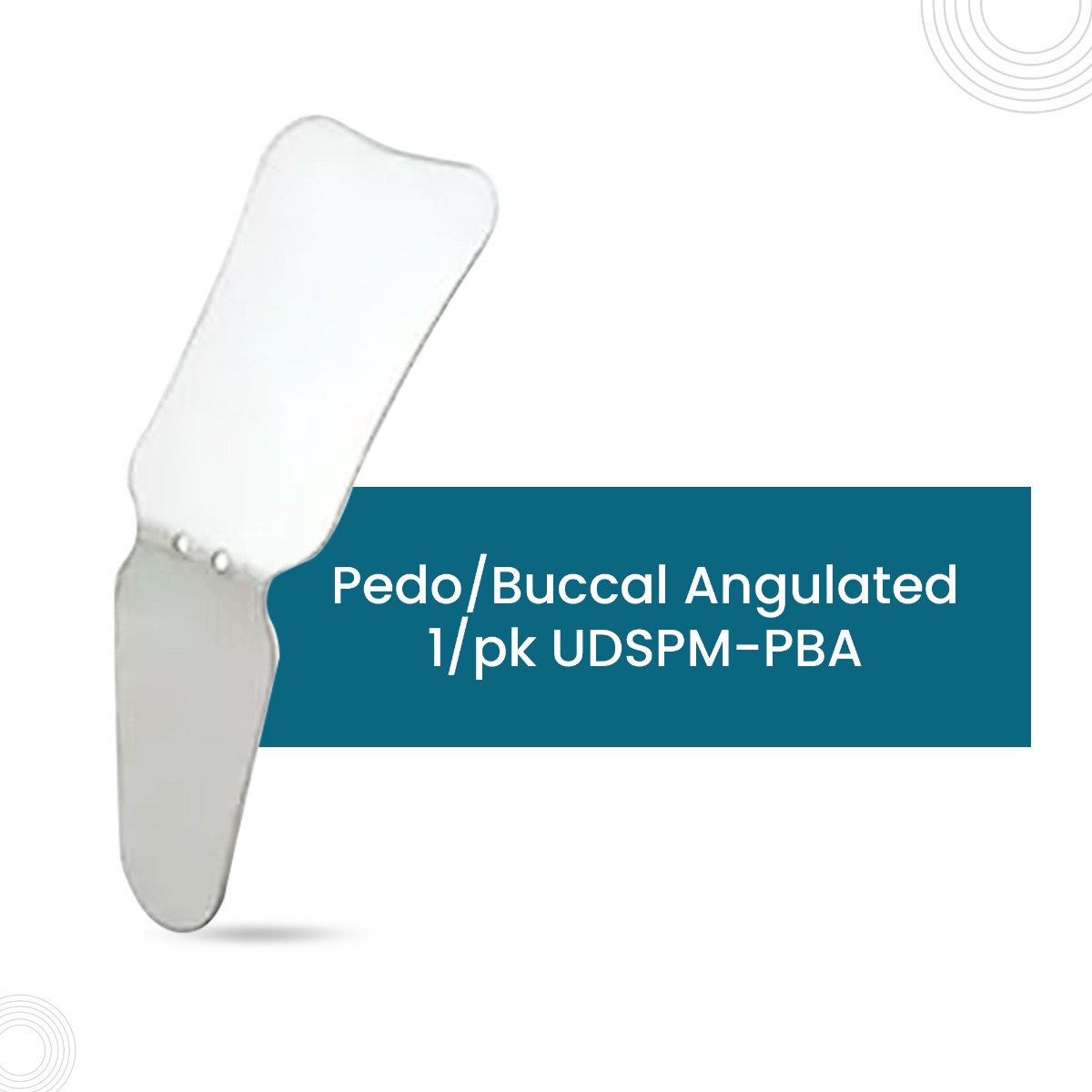 U Ortho Double Sided Stainless Steel Photographic Mirrors Angulated