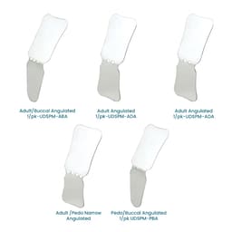 U Ortho Double Sided Stainless Steel Photographic Mirrors Angulated - 8