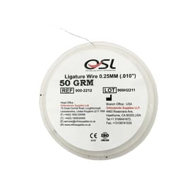OSL Stainless Steel Ligature Wire Spools - 50gm - 1