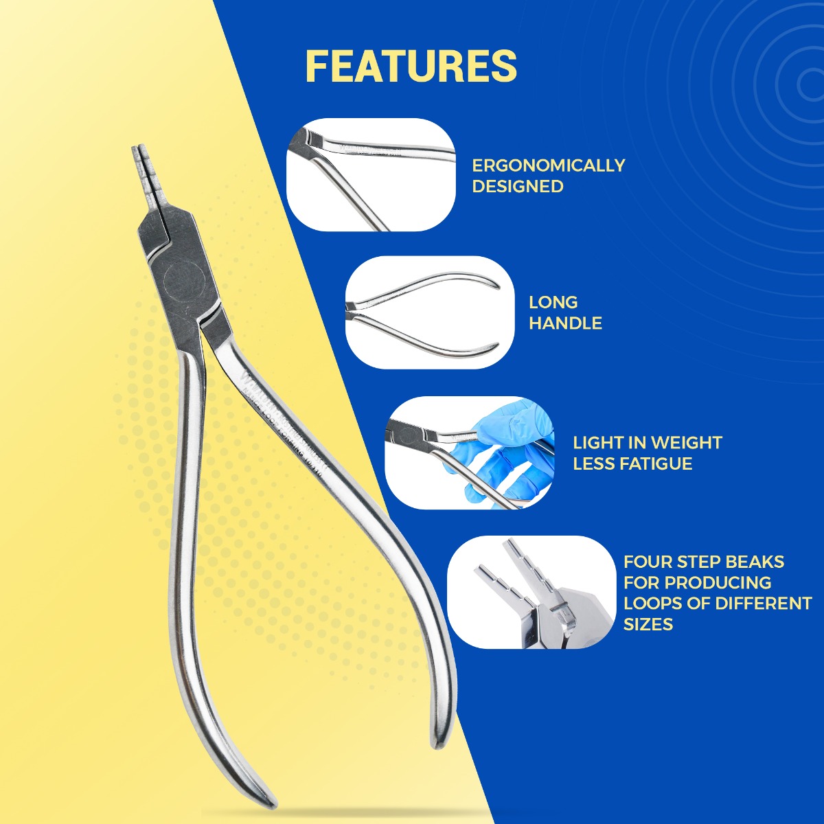 Waldent Nance Loop Forming Plier 10/110