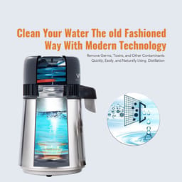 Waldent Water Distiller (Metal) Aqua-S - 16