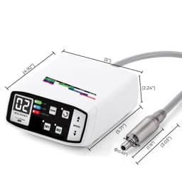 Waldent TurboDrive Brushless LED Electric Motor With 1:5 Increasing Handpiece (W-146)            - 8