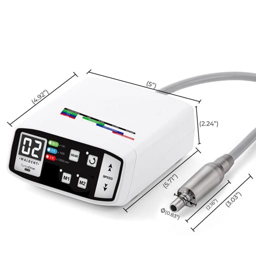 Waldent TurboDrive Brushless LED Electric Motor With 1:5 Increasing Handpiece (W-146)           