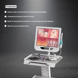 Waldent Heavy-Duty Dental Utility Trolley For Intraoral Camera - 16