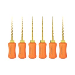 Waldent Gold Hand Progressive Taper Files (ProTaper Compatible) 19mm - SX