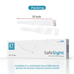 ET Dental SafeSight Intraoral Camera Sleeves (500pcs/Box) - 4