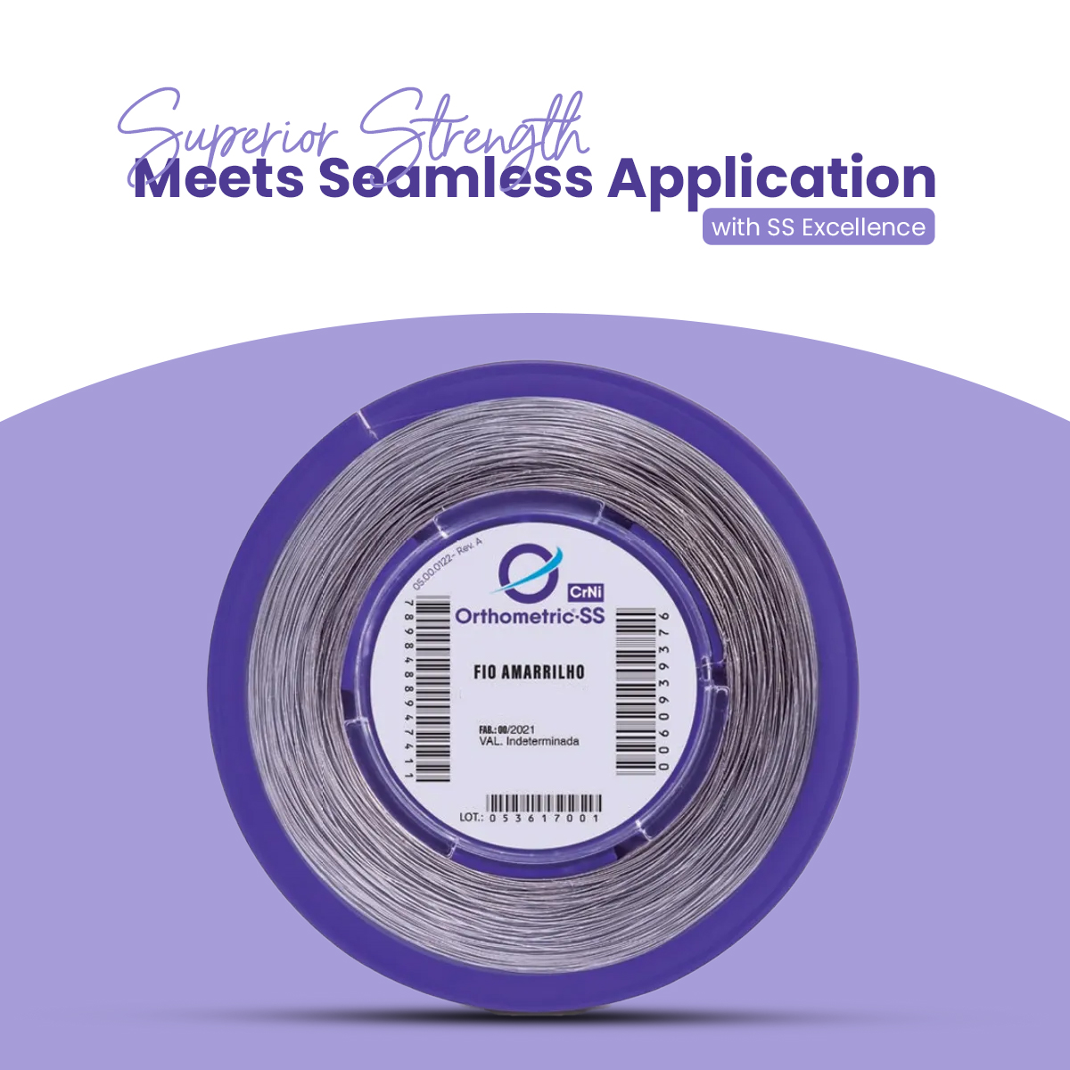 OrthoMetric SS Round Ligature Wire (40g)