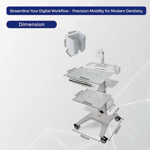 Waldent Dental Digital Equipment Trolley for Intraoral Scanner