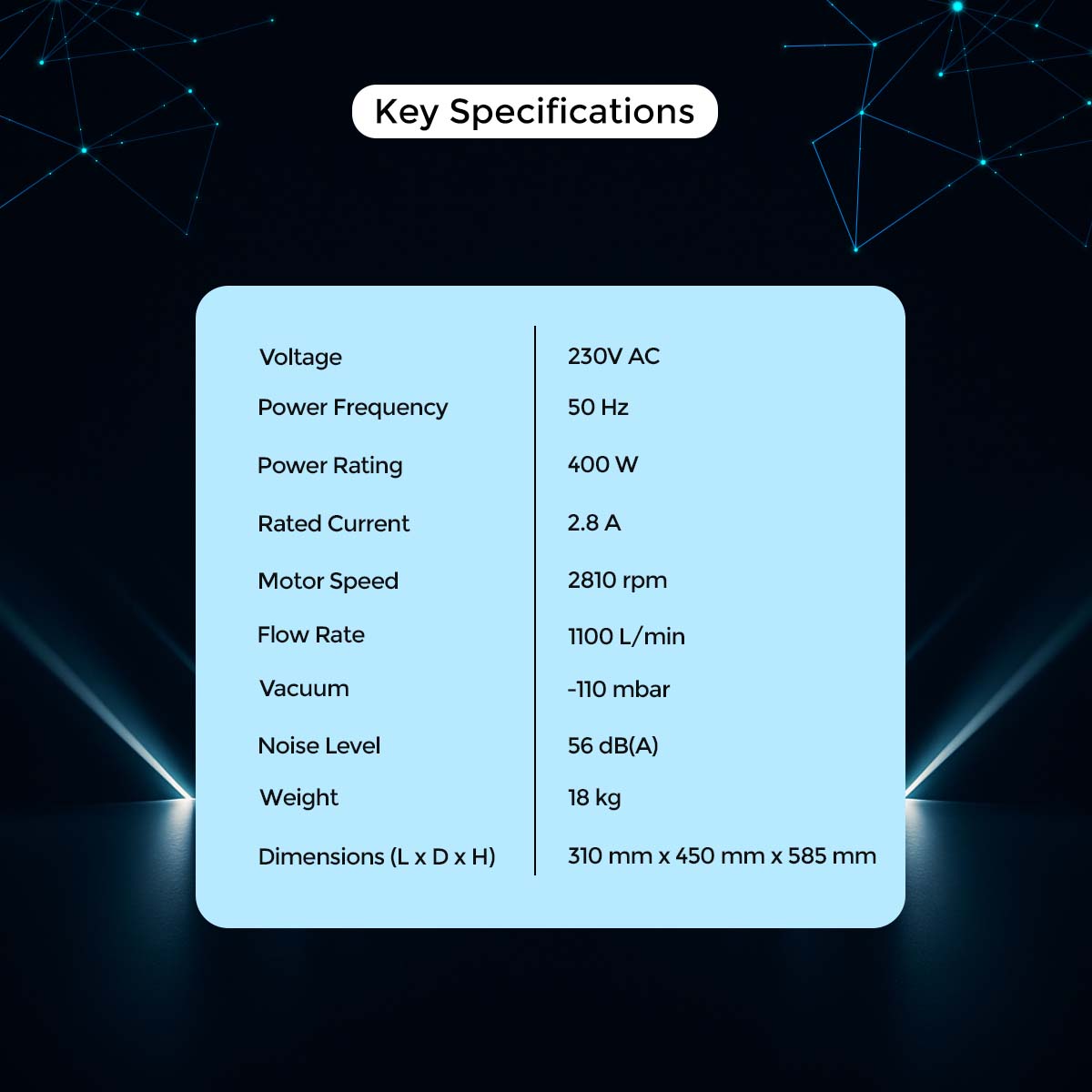Waldent ProMax 450 Dental Suction Unit     