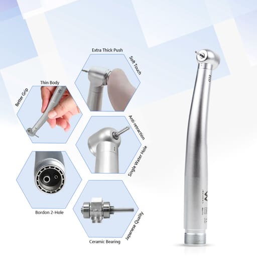 Waldent Eco Plus Airotor Handpiece And Cartridges