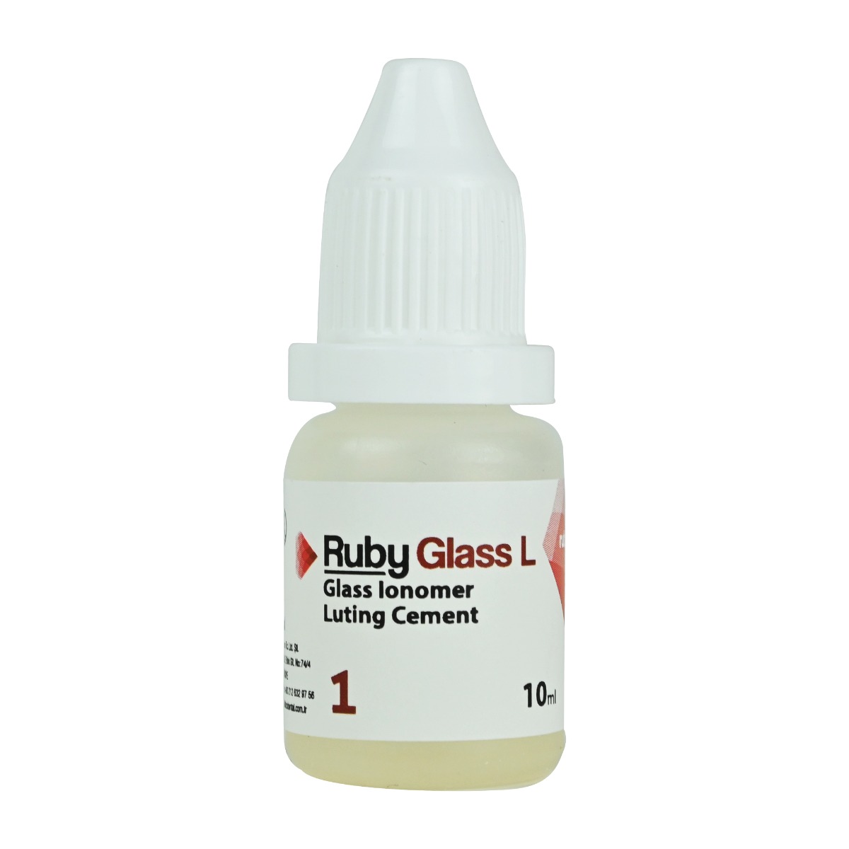 Rubydent RubyGlass L Glass Ionomer Luting Cement